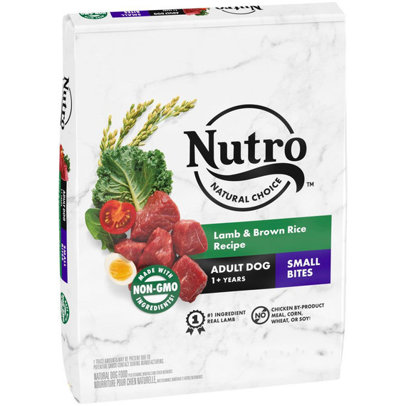 Nutro Natural Choice Small Bites Adult Dry Dog Food - Lamb & Brown Rice Recipe (15 lb)