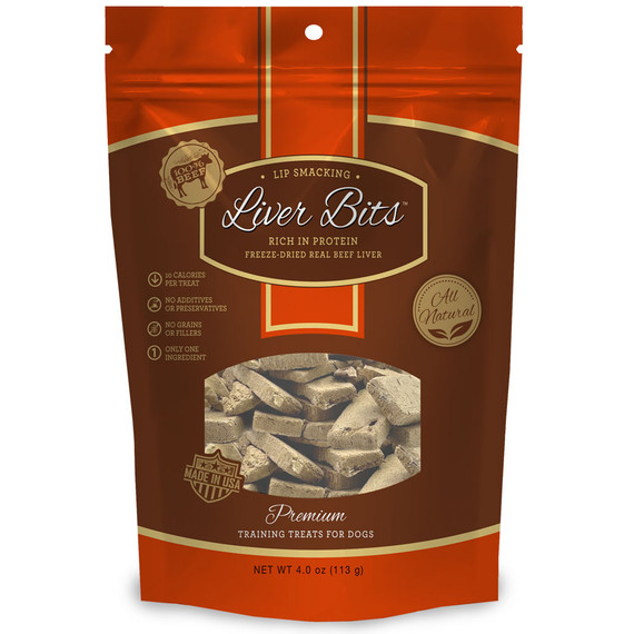 Liver Bits Treats for Dogs (4 oz)