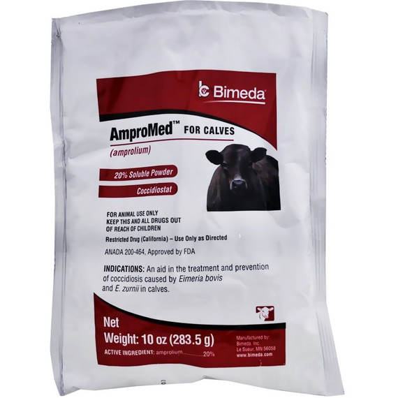 Ampromed Solution Powder for Calves (10 oz)