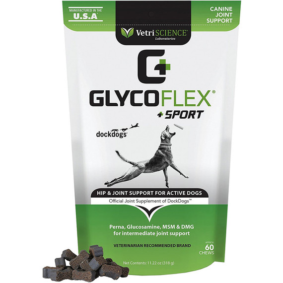 GlycoFlex Sport for Dogs - (60 Soft Chews) GlycoFlex Sport for Dogs - (60 Soft Chews)
