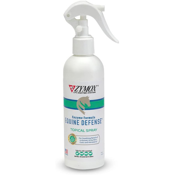 Zymox Equine Defense Enzyme Formula - Topical Spray - 8-oz. bottle - [Chronic Skin & Hoof Conditions]