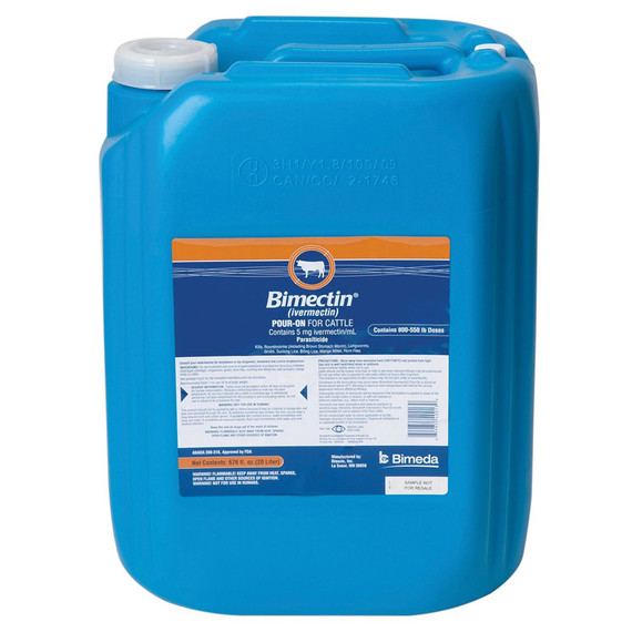 Bimectin Pour On for Cattle 20L