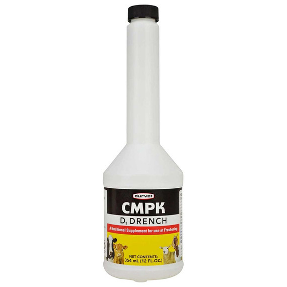 Durvet CMPK D-3 Drench for Cattle, Sheet & Goats (12 oz) - [Nutritional Supplement]