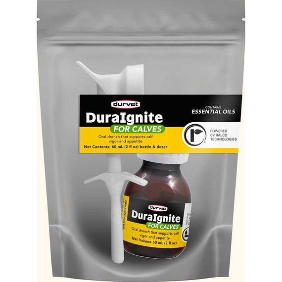 Durvet DuraIgnite for Calves Oral Drench Support (60 mL) - [Anxiety Support]