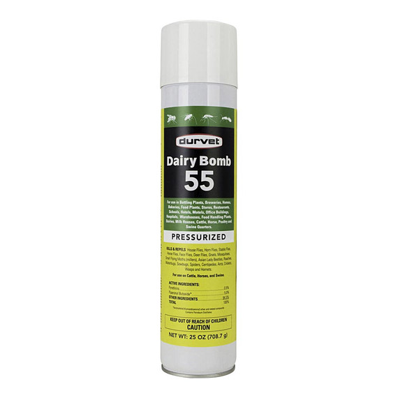 Durvet Dairy Bomb 55 for Animals (25 oz) - [Pest Control]