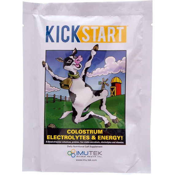 Kick Start Colostrum for Cattle (100 gm) - [Electrolytes & Energy]