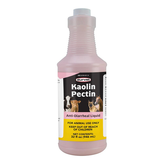 Durvet Kaolin Pectin for Animals (32 oz) - [Anti Diarrheal Liquid]