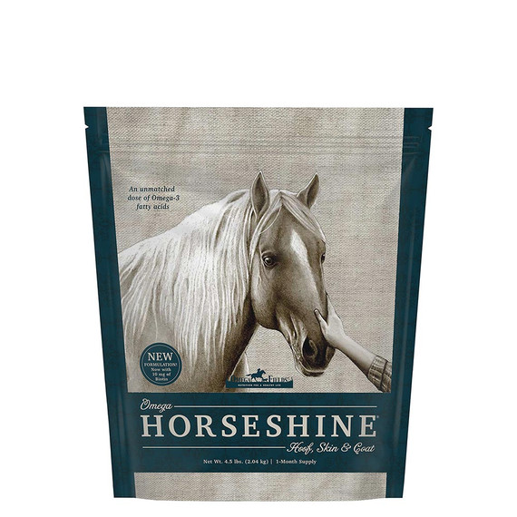 Omega Horsehine for Equine (4.5 lb) - [Hoof, Skin & Coat Support]