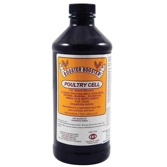 Rooster Booster Poultry Cell (16 oz) - [Vitamin & Mineral Supplement]