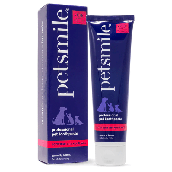 Petsmile Professional Pet Toothpaste for Dogs & Cats - Rotisserie Chicken Flavor (4.2 oz)
