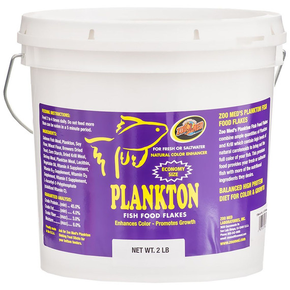 Zoo Med Plankton Fish Food Flakes & Sinking Sticks Zoo Med Plankton Fish Food Flakes & Sinking Sticks