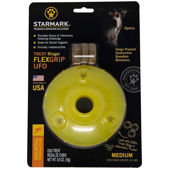 Starmark Treat Ringer FLEXGRIP UFO, Medium