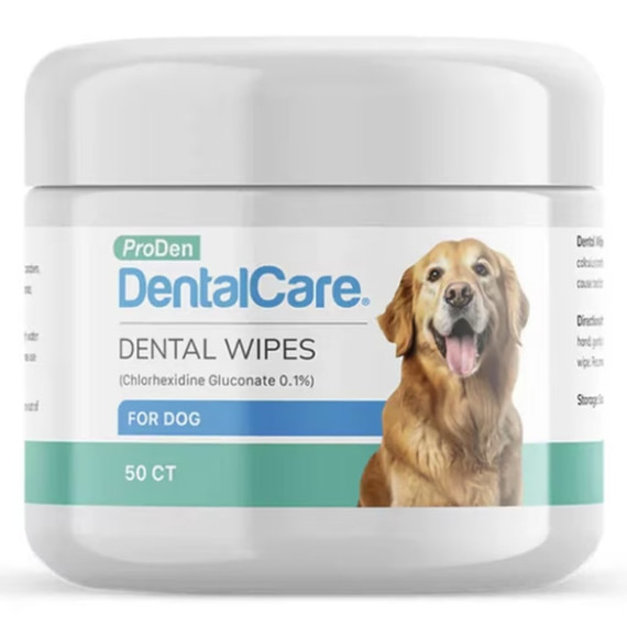ProDen DentalCare Wipes for Dogs (50 count)