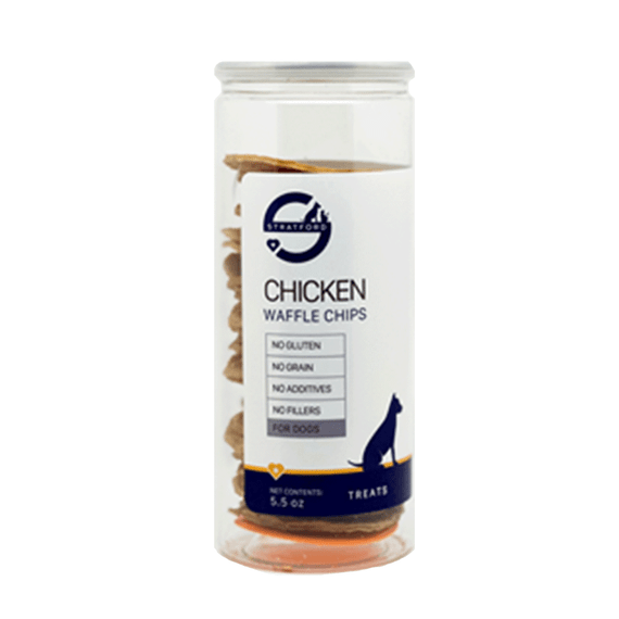 Stratford Chicken Waffle Chips for Dogs (5.5 oz)