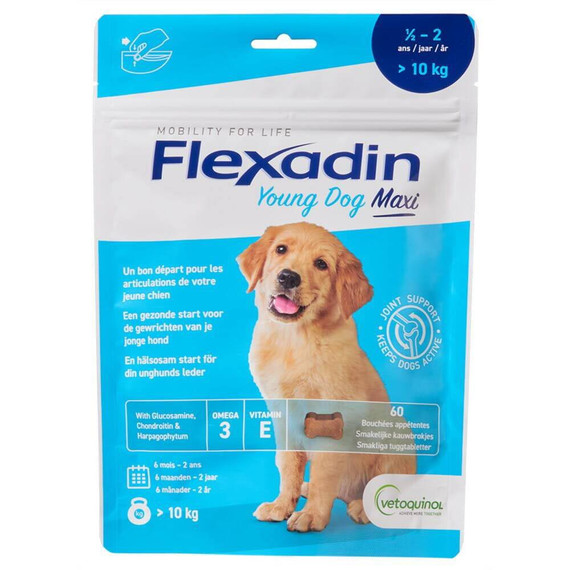 Flexadin Young Dog Maxi (90 Chews)