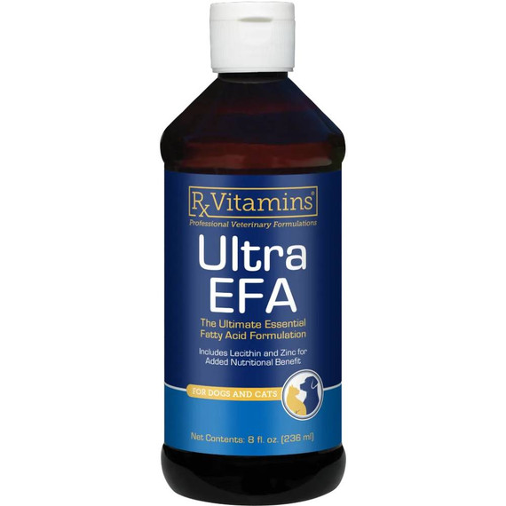 Rx Vitamins Ultra Essential Fatty Acid (EFA) for Dogs & Cats (8 fl oz) Rx Vitamins Ultra Essential Fatty Acid (EFA) for Dogs & Cats (8 fl oz)
