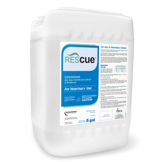Rescue Concentrate Disinfectant & Deodorizer (5 Gallon)