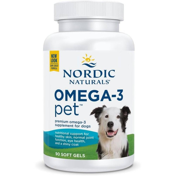 Nordic Naturals Omega-3 for Dogs (90 Soft Gels)