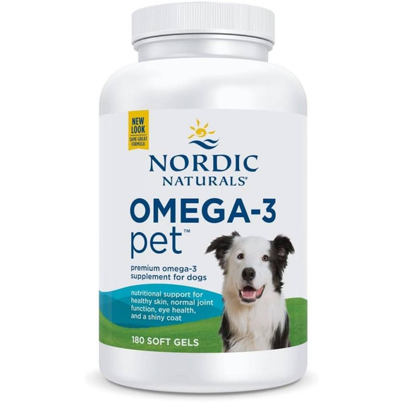 Nordic Naturals Omega-3 for Dogs (180 Soft Gels) Nordic Naturals Omega-3 for Dogs (180 Soft Gels)