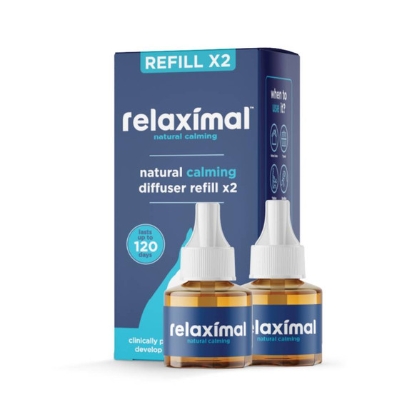 Relaximal Natural Calming Diffuser Refill 2-Pack (40 mL)