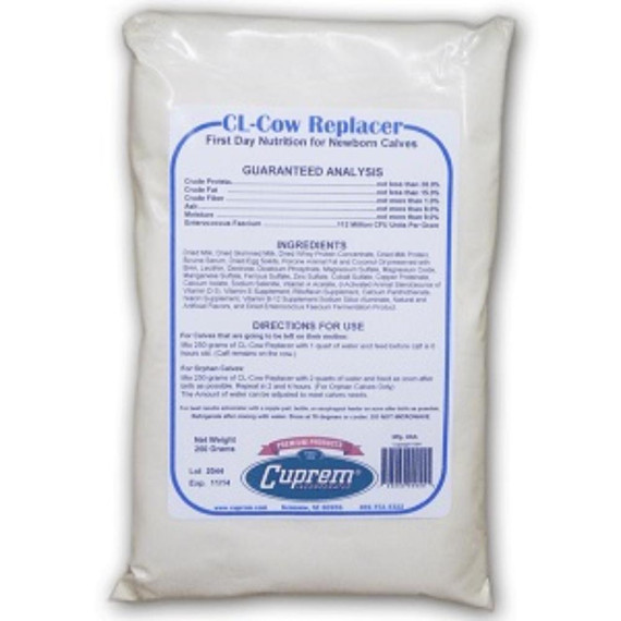CL-Cow Replacer, First Day Nutrition for Newborn Calves, 250gm