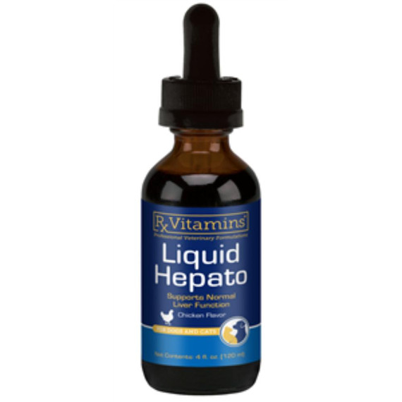 Liquid Hepato for Dogs and Cats, Chicken Flavor, 4oz
