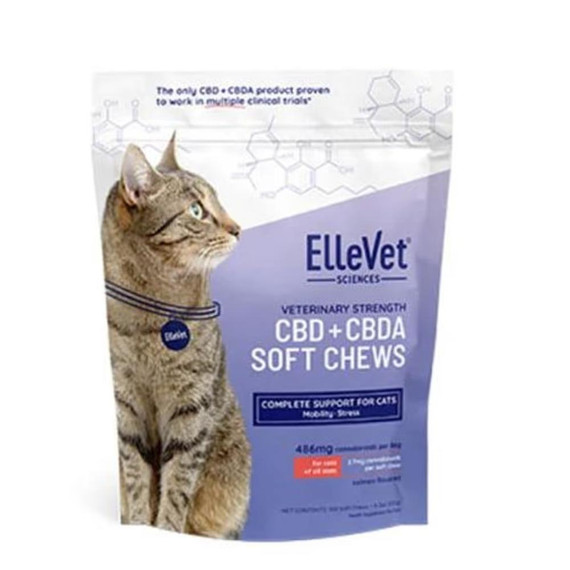 ElleVet CBD + CBDA Soft Chews for Cats 180 ct