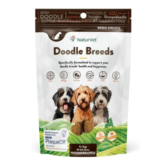 Revere Naturvet Garmon DOODLE DOG SUP SC BAG 50CT