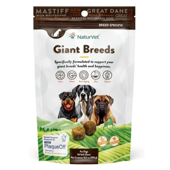 Revere Naturvet Garmon GIANT BREEDS 50ct SUPPLEMENT