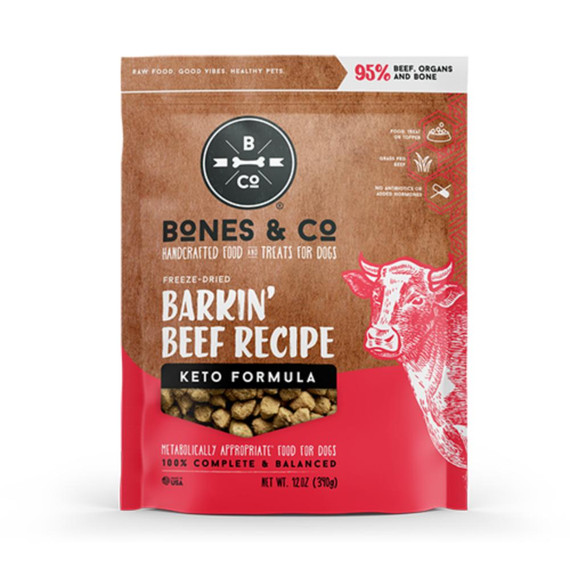 BONES DOG BITES BEEF FD 12OZ