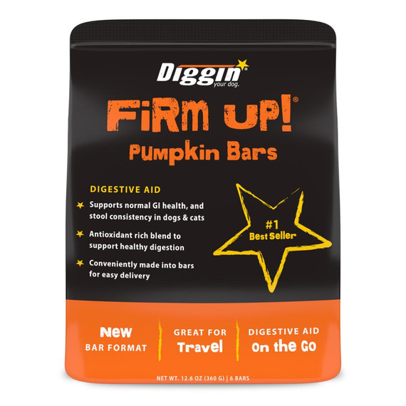 DYD DOG CAT FIRM UP PUMPKIN BAR DIGESTIVE AID 12.6OZ