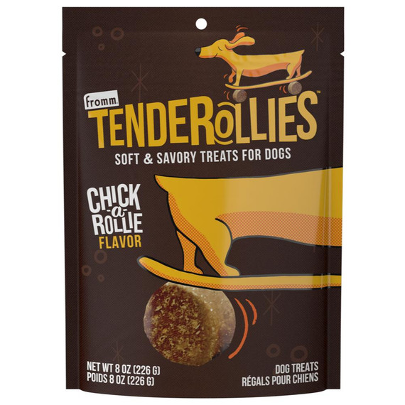 FROMM DOG TENDEROLLIES CHICK A ROLLIE TREAT 8OZ