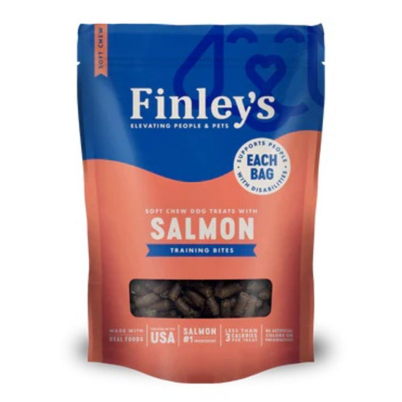 FINLEYS DOG SOFT TRAINER BITES SALMON TREAT 6OZ