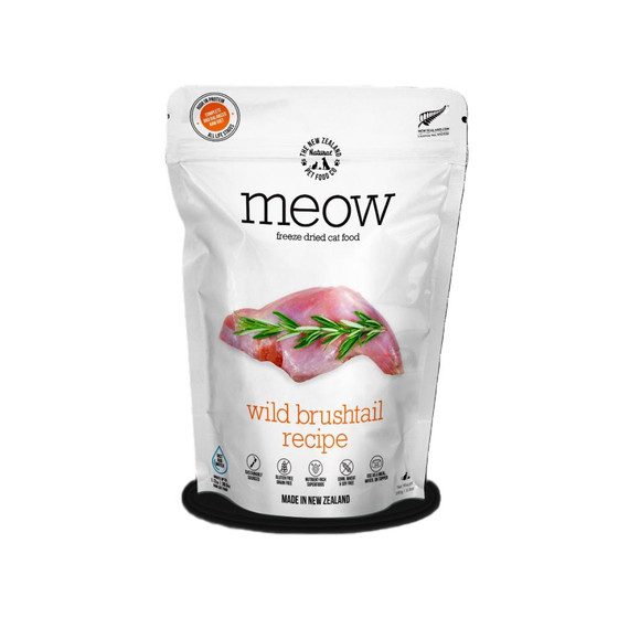 NZ CAT MEOW WILD BRUSHTAIL FD 9.9OZ