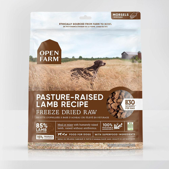 OPEN FARM DOG MORSELS LAMB FD RAW 3.5OZ