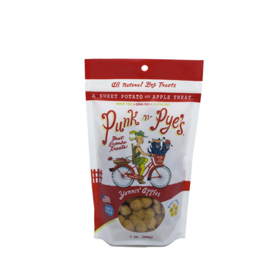 PUNK N PYES DOG YAMMIN APPLES LIL BITES TREAT 7OZ