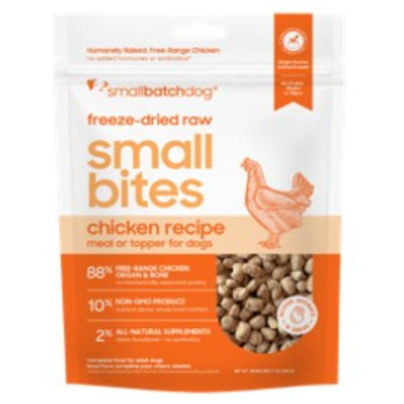 SMALLBATCH DOG SMALL BITES CHICKEN FD 7OZ