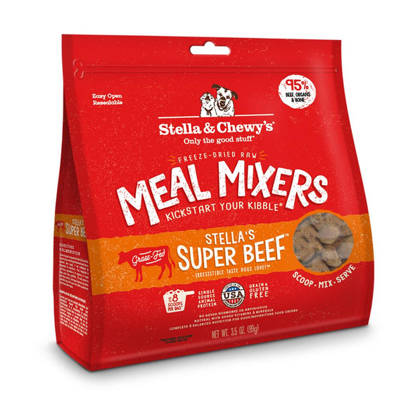 SC DOG MEAL MIXERS BEEF FD 3.5OZ