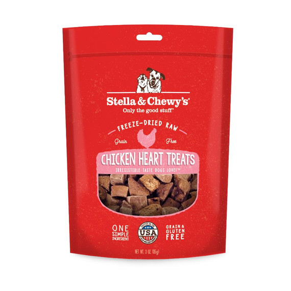 SC DOG CHICKEN HEART TREAT FD 11.5OZ