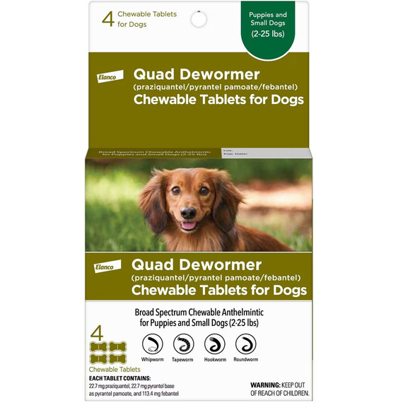 Bayer Quad Dewormer for Dogs