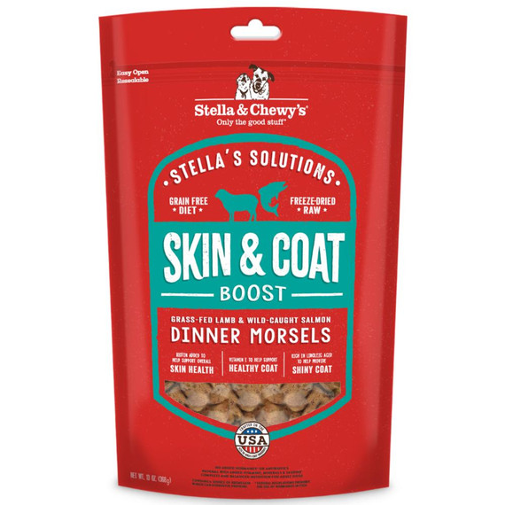 SC DOG SOLUTIONS SKIN COAT LAMB SALMON FD 13OZ