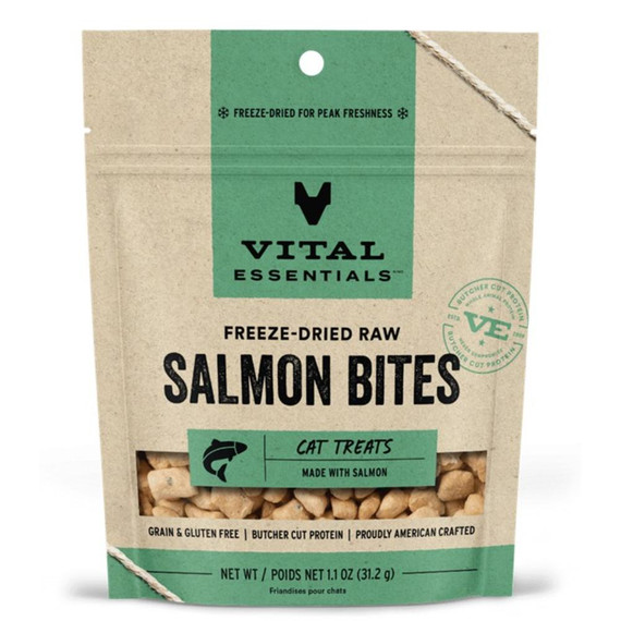 VE CAT SALMON BITES FD TREAT 1.1OZ