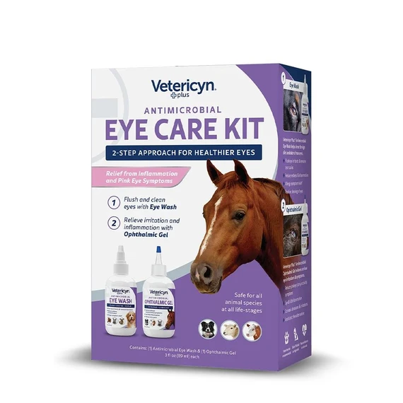 Vetericyn Antimicrobial Eye Care Relief Kit