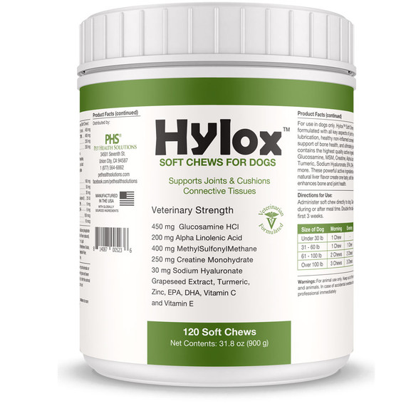 Hylox Nutritional Supplement Soft Chews Hylox Nutritional Supplement Soft Chews