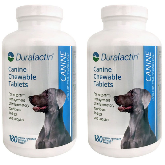 2-PACK Duralactin Canine 1000 mg (360 Tablets) 2-PACK Duralactin Canine 1000 mg (360 Tablets)