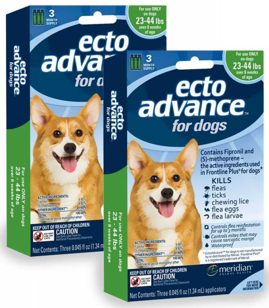 6 MONTH EctoAdvance for Dogs 23-44 lbs