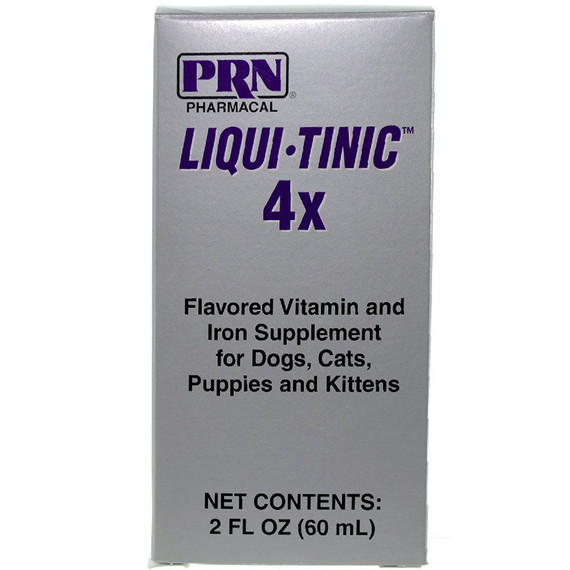 Liqui-Tinic 4x Vitamin & Iron Supplement with Dropper (2 oz)
