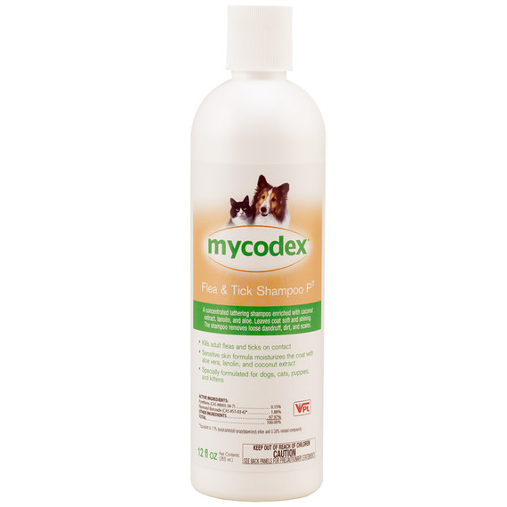 Mycodex Flea & Tick Shampoo P3 - (12 oz)