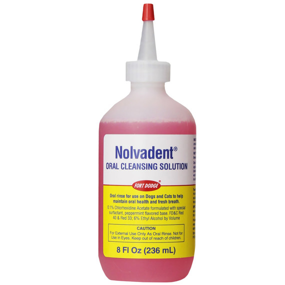 Nolvadent Oral Cleansing Solution With Dropper (8 oz) - [Dental Health]