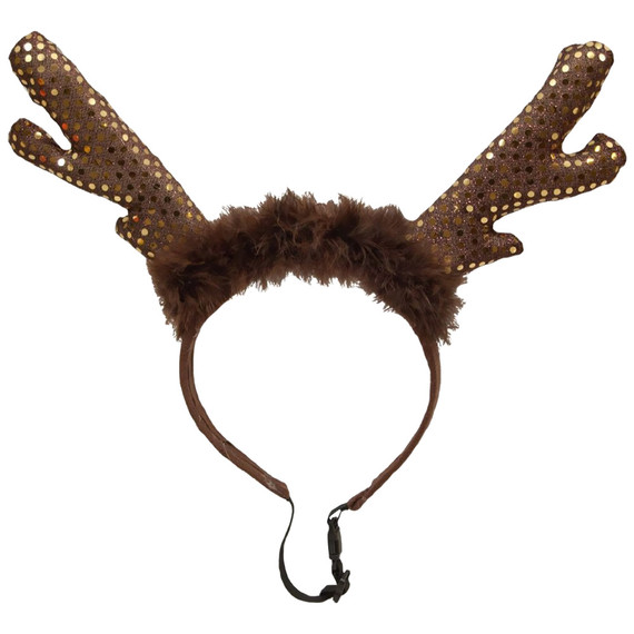 Kyjen Holiday LED Headband Antlers - Small